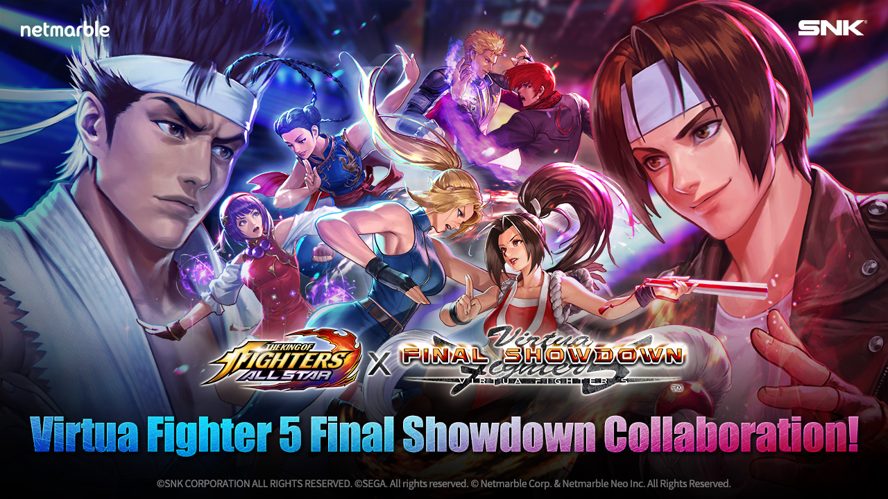 KING OF FIGHTERS ALLSTAR CELEBRATES FIRST CROSSOVER WITH SEGA'S