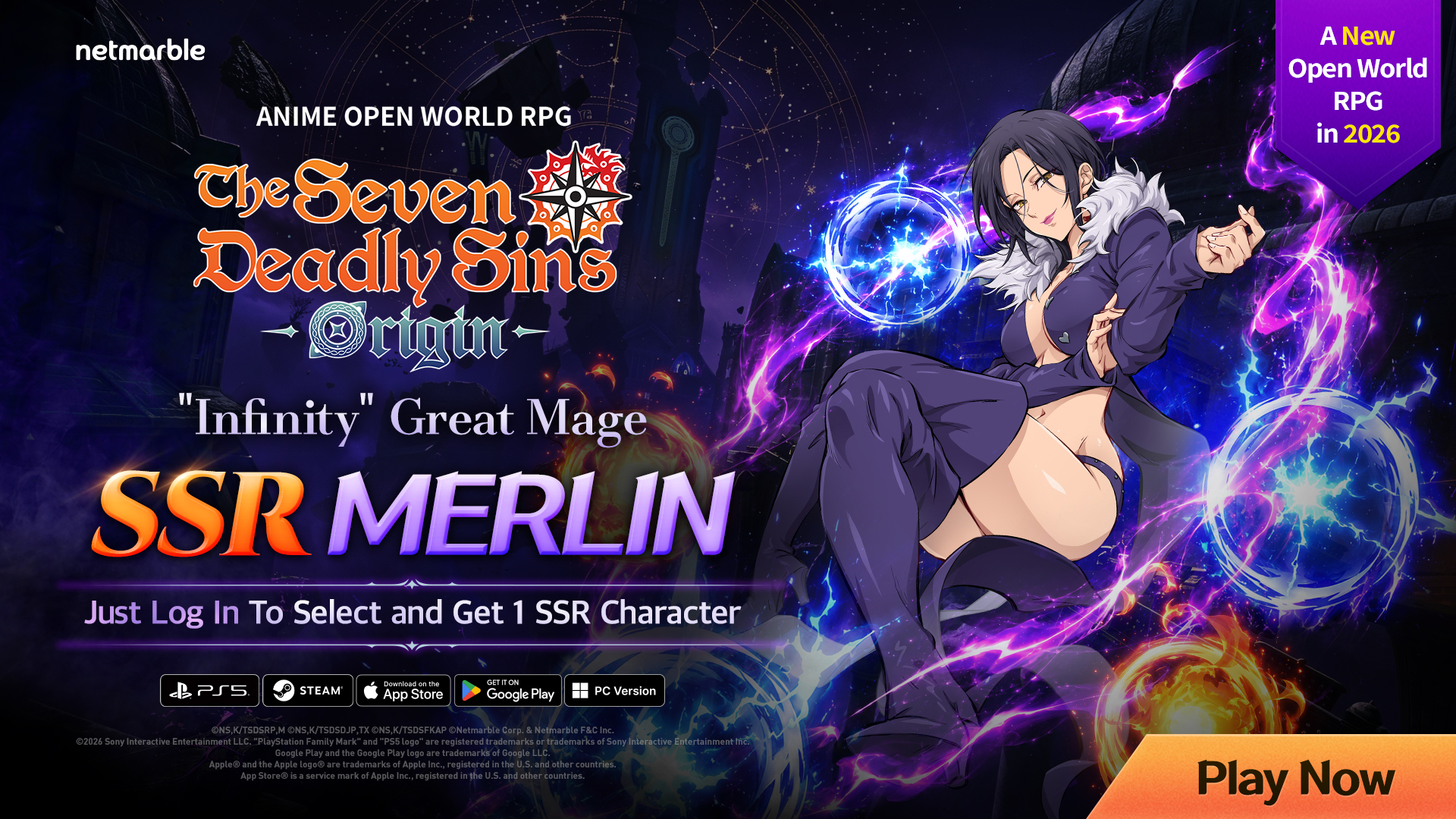 THE SEVEN DEADLY SINS: ORIGIN WELCOMES NEW HERO, MAGE OF INFINITY