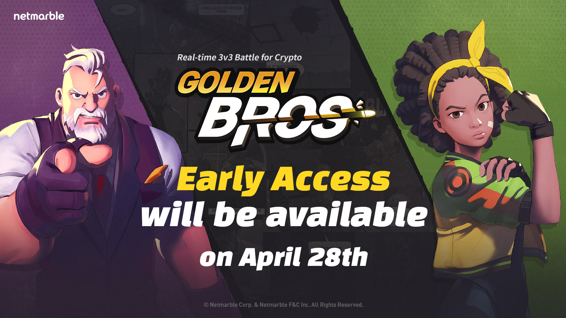 NETMARBLE REVEALS EARLY ACCESS INFORMATION AND ADDITIONAL PRESALE FOR GOLDEN BROS