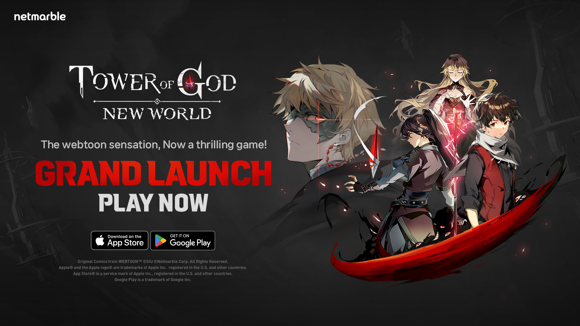 Tower of God: New World RPG ANNOUNCEMENT!! Release Date, Details
