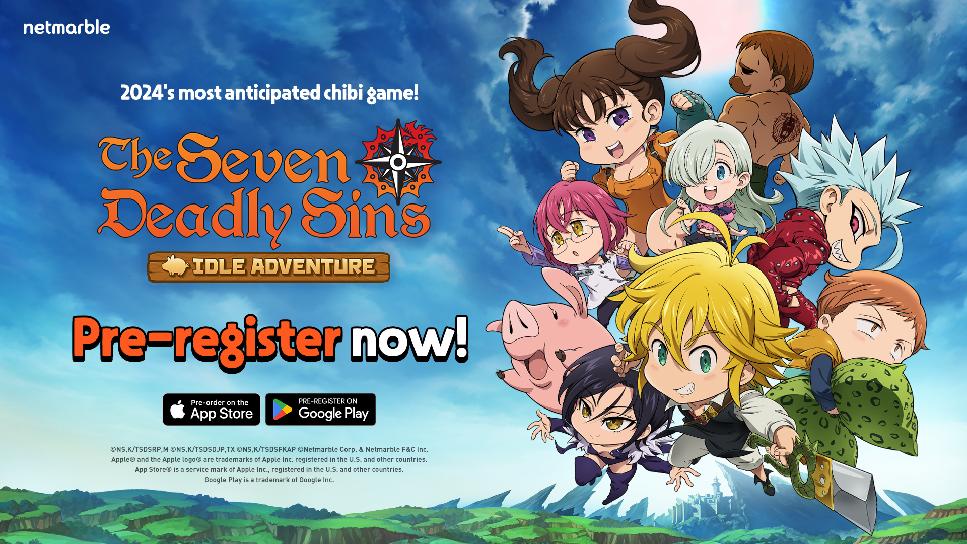 NETMARBLE UNVEILS NEW IDLE RPG, THE SEVEN DEADLY SINS: IDLE ADVENTURE