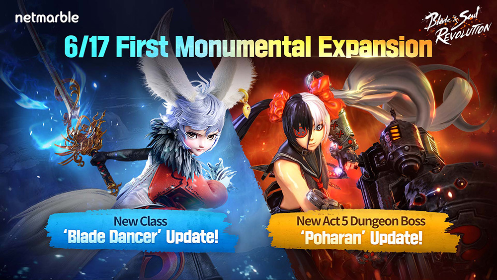 Para celular, Blade & Soul Revolution recebe classe Dancer em seu primeiro  Update em larga escala ⋆ MMORPGBR