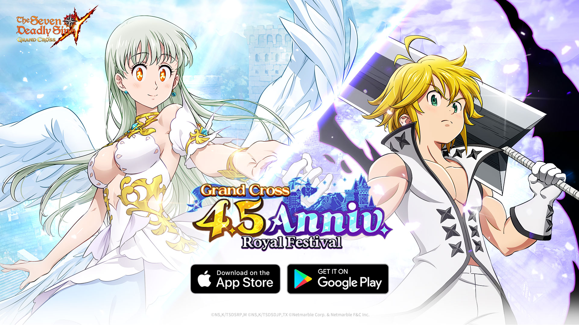 THE SEVEN DEADLY SINS: GRAND CROSS CELEBRATES ITS 4.5TH YEAR ANNIVERSARY  WITH SPECIAL IN-GAME EVENTS AND REWARDS