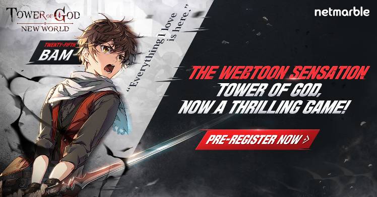 Tower of God: New World - Character collection RPG based on popular Webtoon  announced - MMO Culture