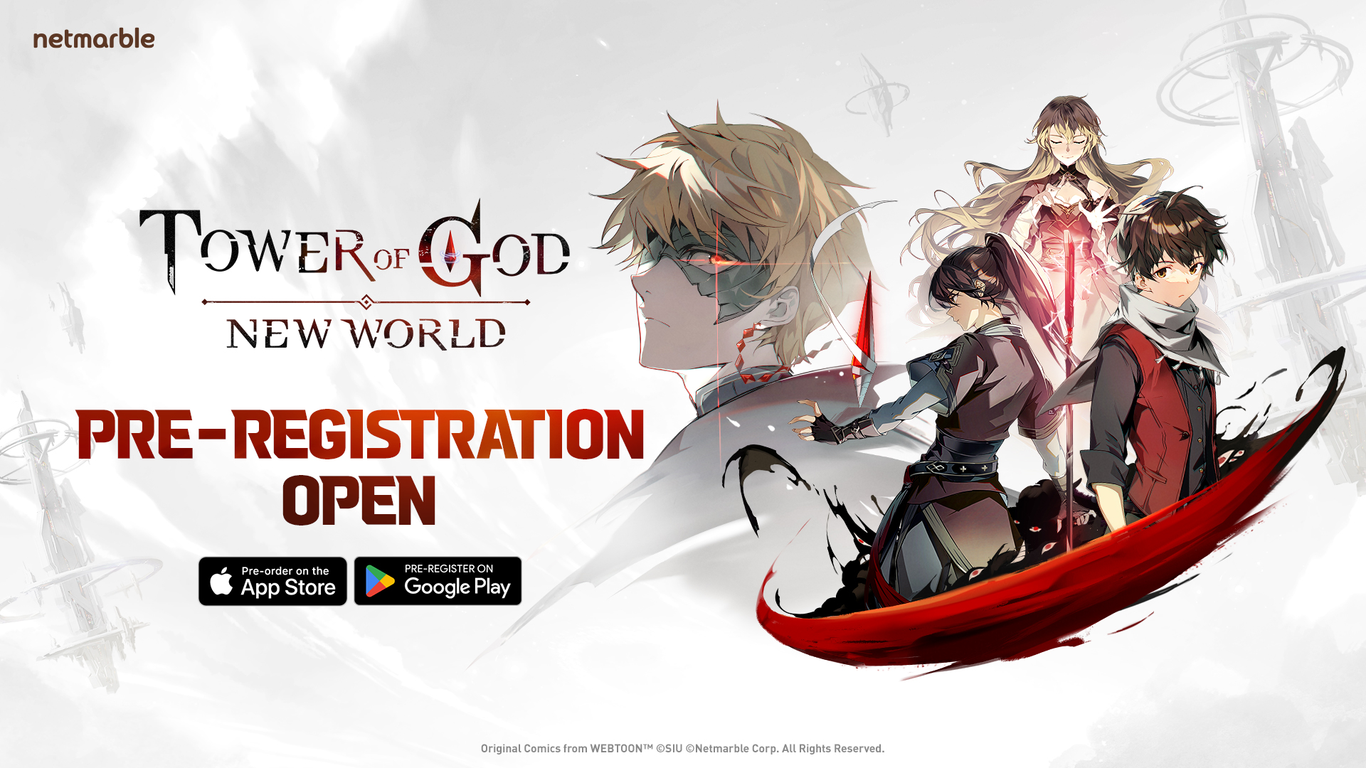 PRE-REGISTRATION IS NOW OPEN FOR TOWER OF GOD: NEW WORLD, A NEW ...