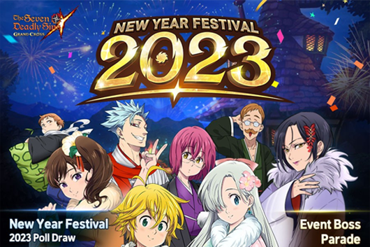The Seven Deadly Sins: Grand Cross Invites You to New Year Festival 2023